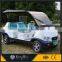 Electric four seat pedal car for tourism