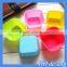 Hogift 12 Cavity Flowers Silicone Non Stick Cake Bread Mold Chocolate Candy Baking Mould
