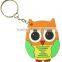 OEM 2D Or 3D Custom Logo Rubber Keyring or Promotion PVC Animal Keychain