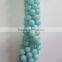 wholesale high quality gemstone blue dye jade round beads jewelry