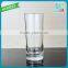 Round rock shot glass 2 oz glass shot drinking cup