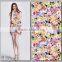 Pretty digital printed rayon fabric for garment accept your own pattern