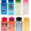 plastic 350ML Children cartoon water bottle