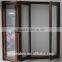 Newest plastic frame folding doors for the balcony,Plastic glass doors