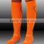 wholesale top sell top quality orange soccer socks