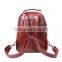 High end travel bag for young outside brand leather trendy backpack