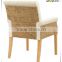 velvet material exquisite wood frame leisure chair with arm- 2014 new model (DO-6057)