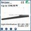 Led linear light fixture 2ft 0.6m 20W Indoor suspending surface mounted LED Batten light tube/ flat led linear