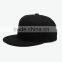 promotion blank simple snapback caps/wool fabric with 6 panel hat