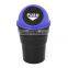 2016 New Design Black Plastic Cover Home Car Ashtray Trash Bin Can Garbage Container