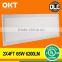 Up to 100lm/w dimmable 4000K 5000K 63W 600 x 1200 led panel dlc ul cul listed