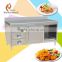 100% export CE approved European standard commerical stainless steel kitchen cabinet with drawer and backsplash