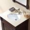 2016 Customized Double Basin Solid Wood Bathroom Cabinet floor Stand