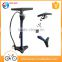 160psi fit schrader and presta Iron bicycle floor pump, oem bicycle pump