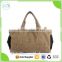 High quality big capacity fashion vintage canvas leisure travel tote bag laptop for men