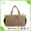 High quality big capacity fashion vintage canvas leisure travel tote bag laptop for men