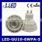 New design 6W 38 degree led bulb gu10 mr16