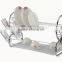 TD106 S/S stainless steel chrome Iron kitchen dish rack chromed wire dish racks