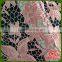 CHINA MANUFACTURER ELEGANT COLOR CHEMICAL EMBROIDERY FABRIC FOR WEDDING DRESS