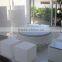 plastic beach chair , rotational leisure chair ,chaise longue