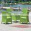 outdoor furniture coffee shop comfortable elegant chat rattan garden set YPS001