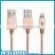 Golden color 150cm for Apple usb sync chargng MFI cable 100% original