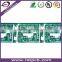 Green soldermask pcb gold finger for audio amplifier
