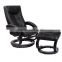 Latest design luxury hign end reclining office chair with ottoman