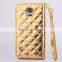 Shining wallet leather case for Samsung galaxy S5