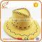 Wholesale summer beautiful kids straw boater hat