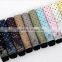 All kind of colorful pocker polyester fold black dot printing umbrella