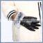 Wholesale High quality Fashion black leather gloves women touch gloves