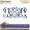 wrought iron brand BenXiang ornamental rosettes for house decoration