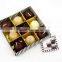  CHINA CUSTOMIZED PAPER TRANSPARENT CHOCOLATE PACKAGING BOXES
