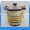 Modern design ceramic utensil holder with customized logo