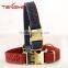 China supplier for pet collar frosted cow leather pet collar dog