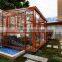2016 popular design Aluminum alloy frame sunroom with Polycarbonate