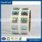 Custom logo 3d honeycomb pattern hologram sticker