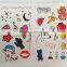 custom fashion small tattoo cute cartoon temporary tattoo holiday waterproof tattoo sticker