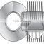 Finned tube heat exchanger for waste heat recovery