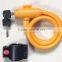 Multicolor cheap hot sale mountain bicycle lock cable lock