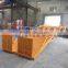 Mobile heavy duty warehouse ramp for loading and unloading