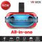 All In One Virtual Reality VR Headset, 3D VR Glasses for Sex Video xnxx Movies Cinema Game, Google Cardboard VR Box