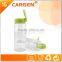Outdoor 550ml carabiner plastic sport drinking bottle