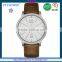 FS FLOWER - Men's Wrist Watches New Simple Fashion Casual Men's Watch Genuine Leather Strap China Supplier