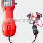 ST230 Telephone line tester with big clamps and metal pothook