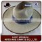 Straw knitted outdoor brown men cowboy hat