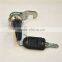 High quality disc tumbler cam lock with foldable key for file cabinet drawer