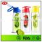 700ml bpa free clear AS plastic bottle with infuser