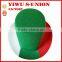 Custom funny white green red fiesta felt carnival top hat